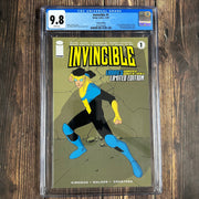 Bry's Comics Invincible #1 CGC 9.8 Larry's Limited Edition, limited to 1,000 copies