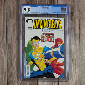 Invincible #7 CGC 9.8 1st appearance of Bi-Plane (cert 6004)