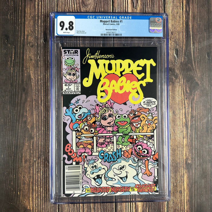 Bry's Comics * Jim Henson's Muppet Babies #1 CGC 9.8 WP Art by Marie Severin