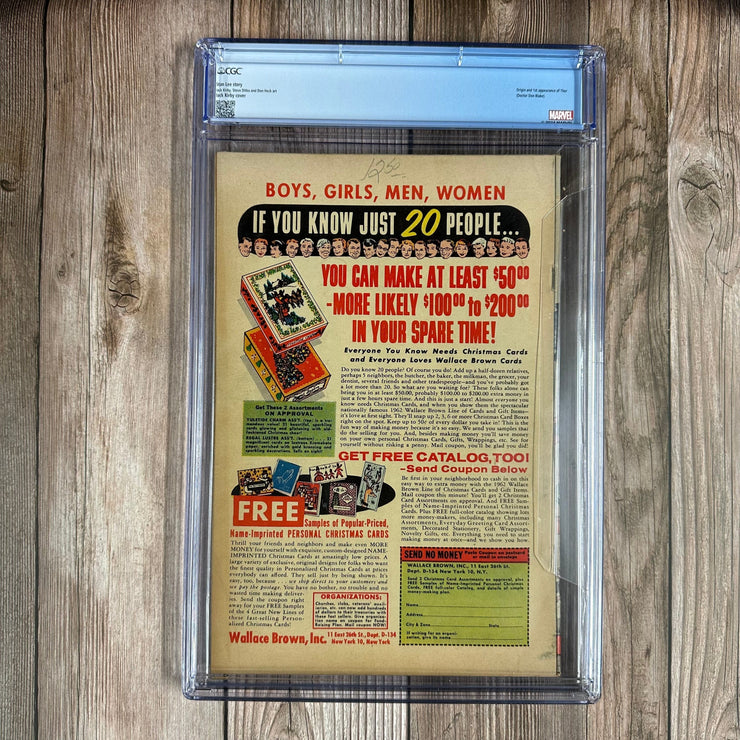 Bry's Comics Journey Into Mystery #83 CGC 6.0 Custom Label, 1st appearance and origin of Thor, Mjolnir, Kronans & Donald Blake *Trade Avail.
