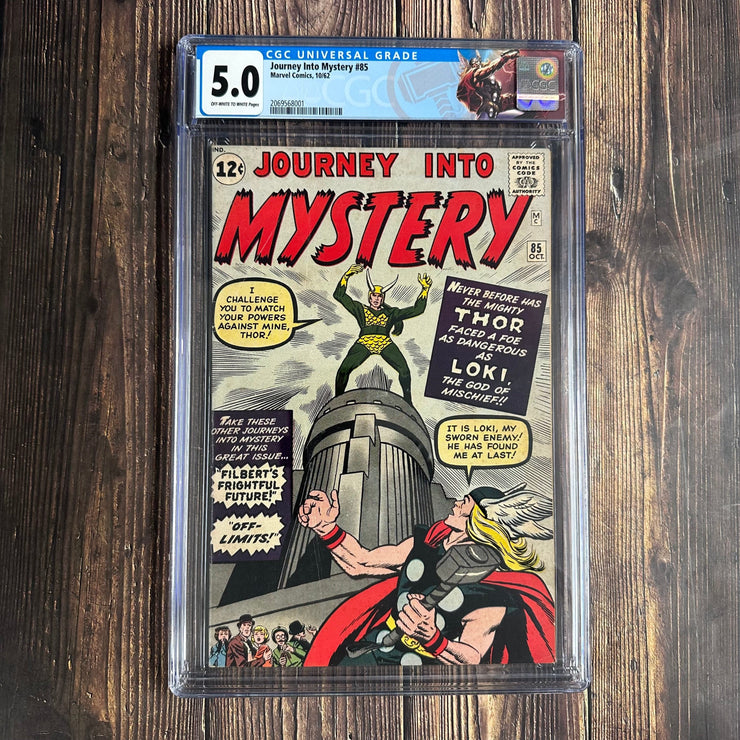 Bry's Comics Journey Into Mystery #85 CGC 5.0 1st appearance of Loki - Presents better