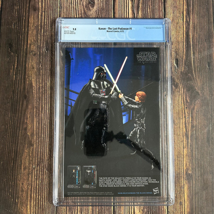 Bry's Comics Kanan - the Last Padawan #1 CGC 9.8 1st cameo appearance of Sabine Wren & More