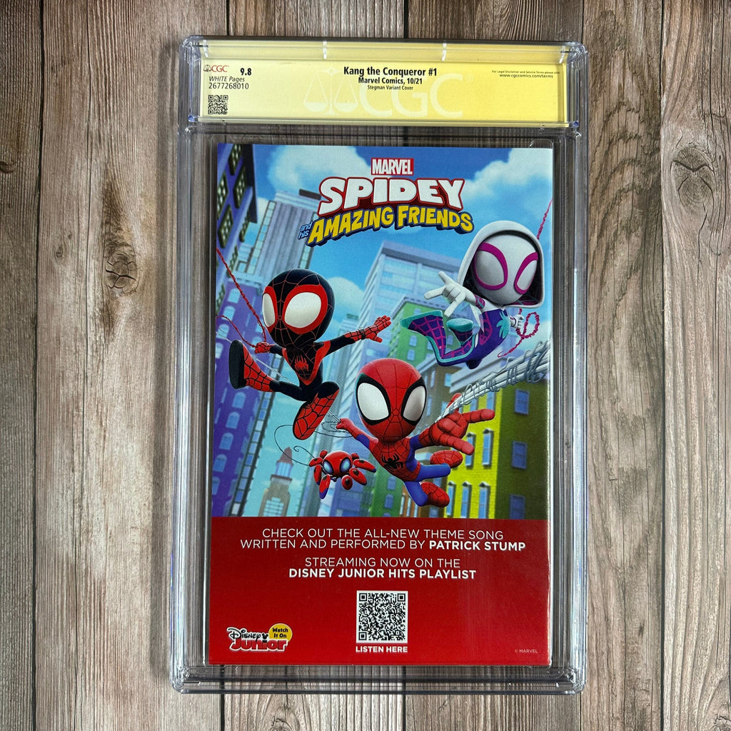 Bry's Comics Kang the Conqueror #1 CGC 9.8 WP SS Signed by Ryan Stegman, 1:50 Variant cover by Ryan Stegman, Origin of Kang & 1st solo series