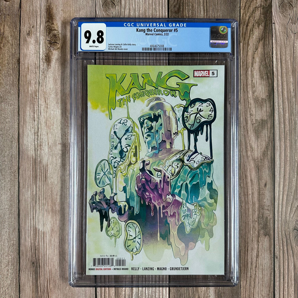 Bry's Comics Kang the Conqueror #5 CGC 9.8 WP Cover Art by Mike Del Mundo