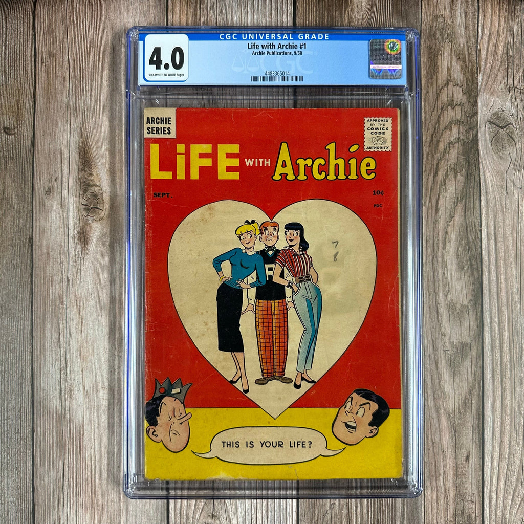 Bry's Comics Life with Archie #1 CGC 4.0 Premiere issue of new Archie title