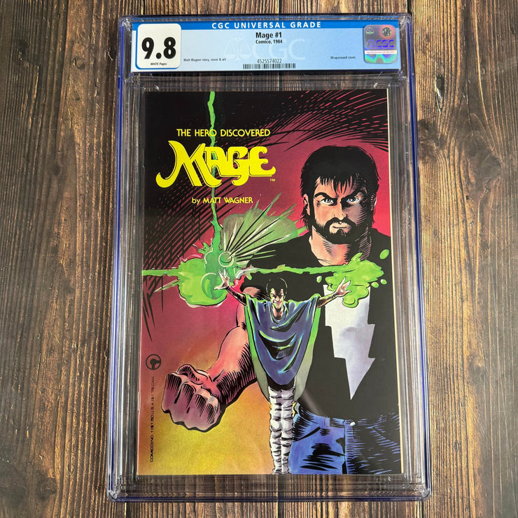 Bry's Comics Mage #1 CGC 9.8 1st appearance of Kevin Matchstick