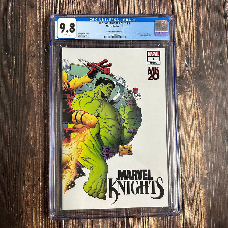 Bry's Comics Marvel Knights 20th #1 CGC 9.8 1:100 Quesada Variant Cover