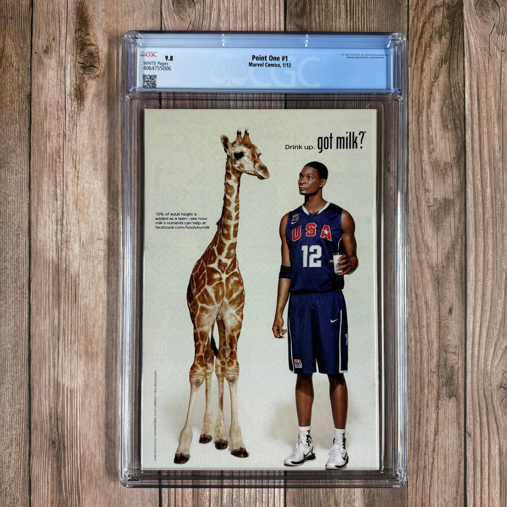 Bry's Comics Marvel Point One #1 CGC 9.8 WP 1st appearance of Sam Alexander as Nova, Kaine as Scarlet Spider, Dragonfire and Coldmoon, X-Terminated team, Death of Terrax (cert:5006)