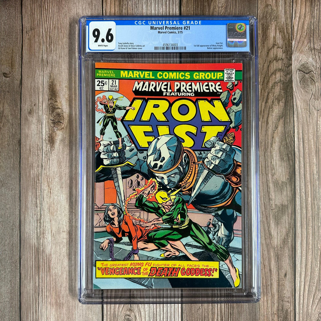 Bry's Comics Marvel Premiere #21 CGC 9.6 WP 1st Appearance of Misty Knight