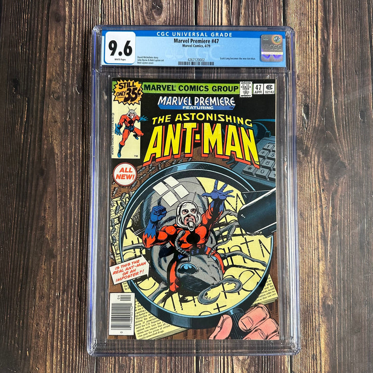 Bry's Comics Marvel Premiere #47 CGC 9.6 1st appearance and cover of Scott Lang as Ant-Man