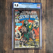 Bry's Comics * Marvel Super Heroes Secret Wars #10 CGC 9.8 WP Iconic cover art by Mike Zeck NEWSSTAND EDITION