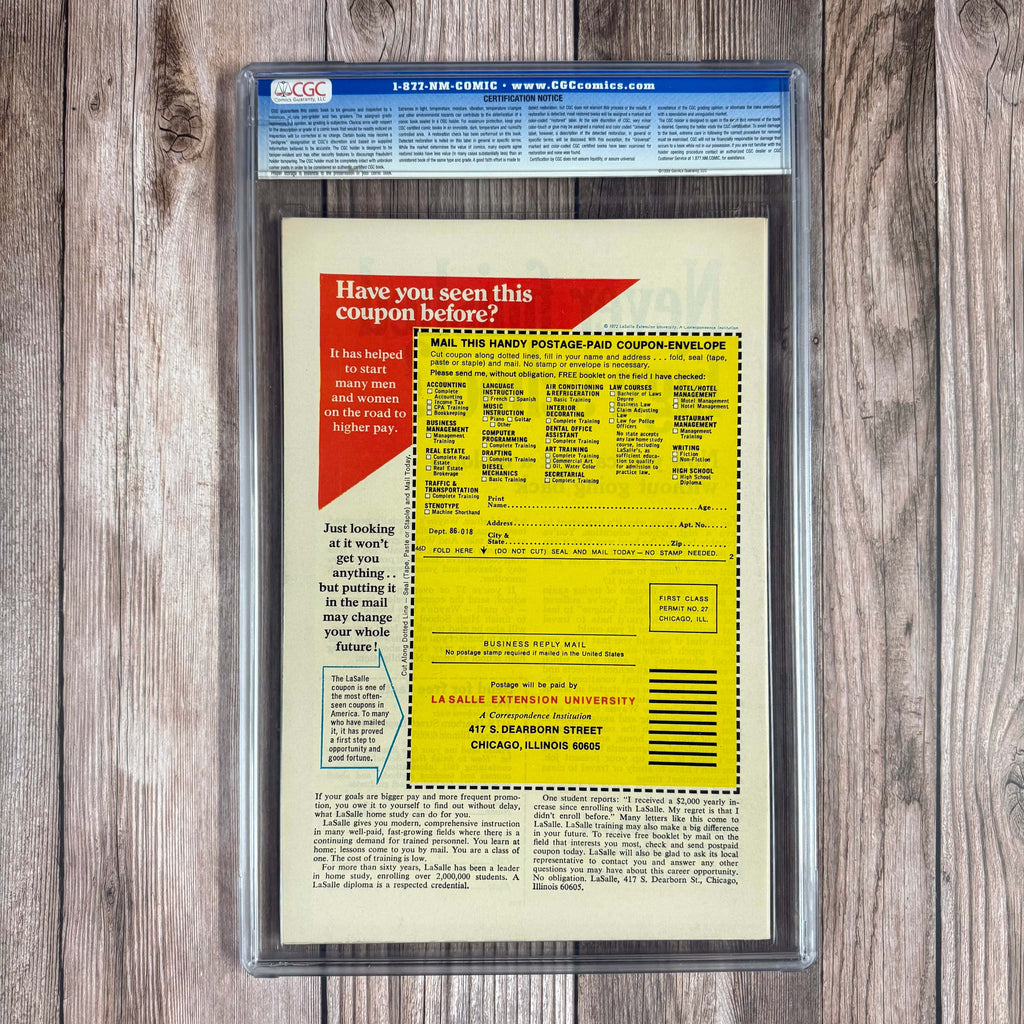 Bry's Comics Marvel Team-Up #8 CGC 9.4 1st appearance of Man-Killer