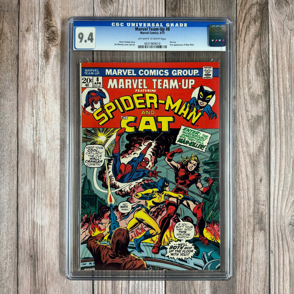 Bry's Comics Marvel Team-Up #8 CGC 9.4 1st appearance of Man-Killer