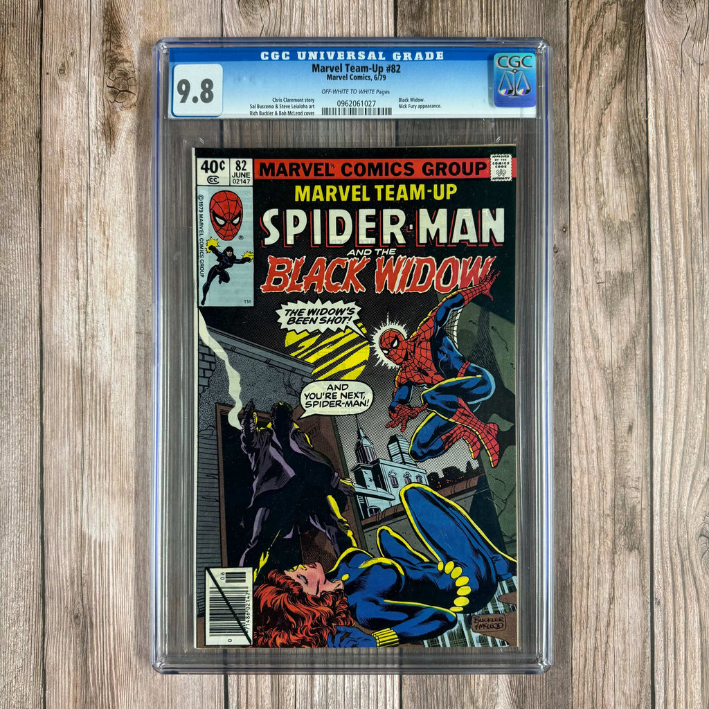 Bry's Comics Marvel Team-Up #82 CGC 9.8 Cover Art by Rich Buckler and Bob McLeod