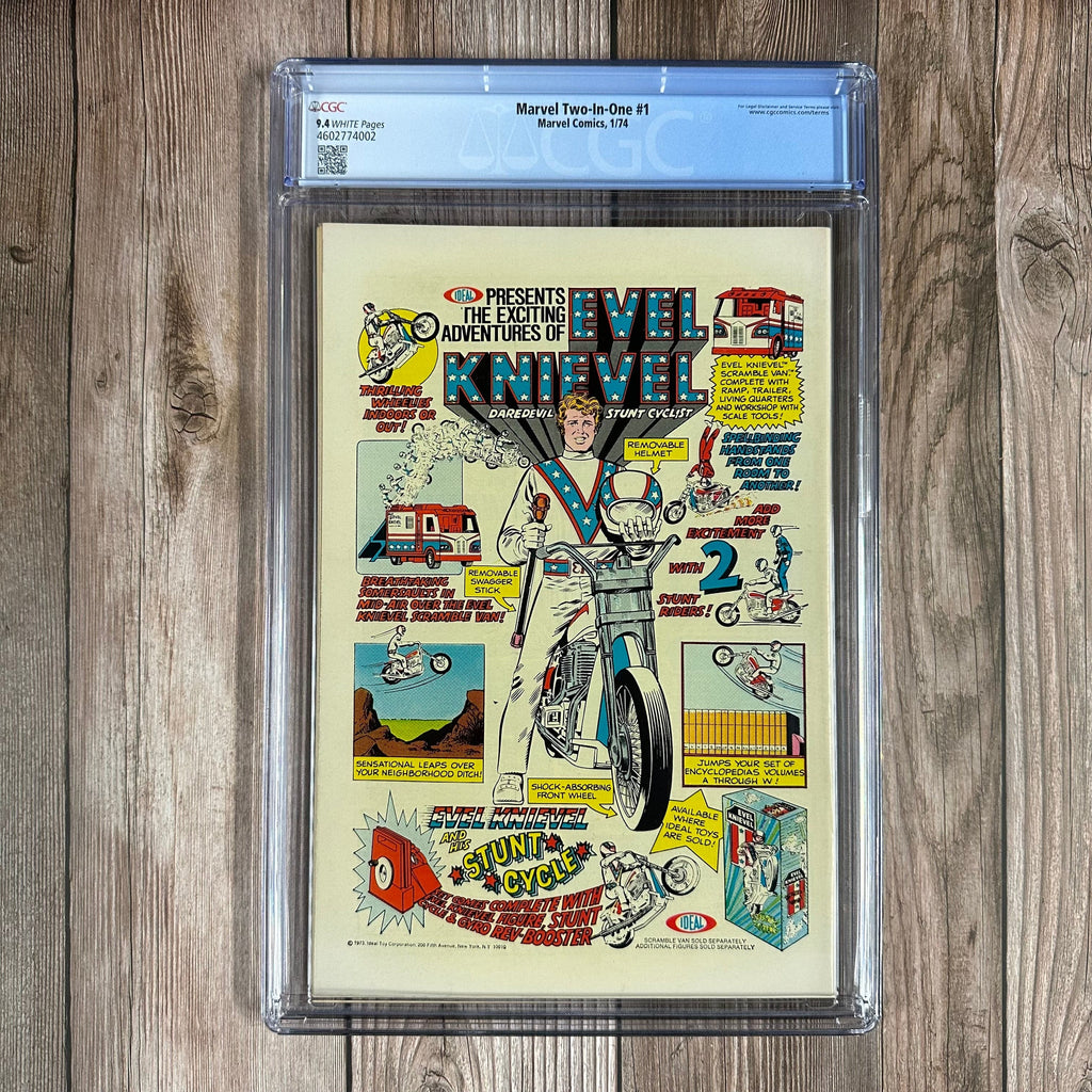 Bry's Comics Marvel Two-In-One #1 CGC 9.4 WP Thing & Man-Thing Team-Up, Molecule Man Appearance