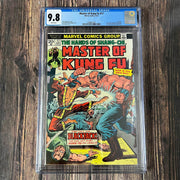 Bry's Comics Master of Kung Fu #17 CGC 9.8 1srt app of Black Jack Tarr