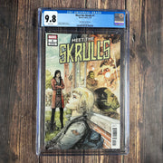 Bry's Comics Meet the Skrulls #1 CGC 9.8 WP 1:50 Henrichon variant cover by Niko Henrichon. 1st team appearance of the Warners, a family of Skrulls