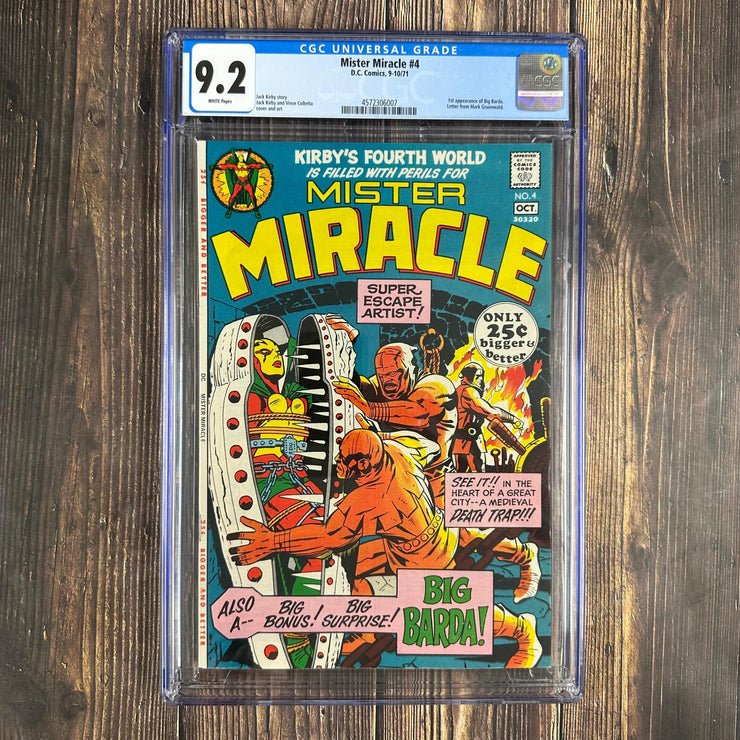 Bry's Comics Mister Miracle #4 CGC 9.2 WP 1st appearance of Big Barda