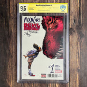 Bry's Comics Moon Girl & Devil Dinosaur #1 CBCS 9.6 Signed by Brandon Montclare & Amy Reeder