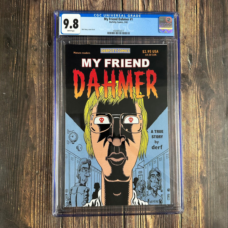 Bry's Comics My Friend Dahmer #1 CGC 9.8 WP Eisner-Nominated One-Shot by Derf