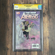 Bry's Comics New Avengers Annual #1 CGC 9.6 WP, Signature Series, Signed by Krysten Ritter, Marriage of Luke Cage and Jessica Jones