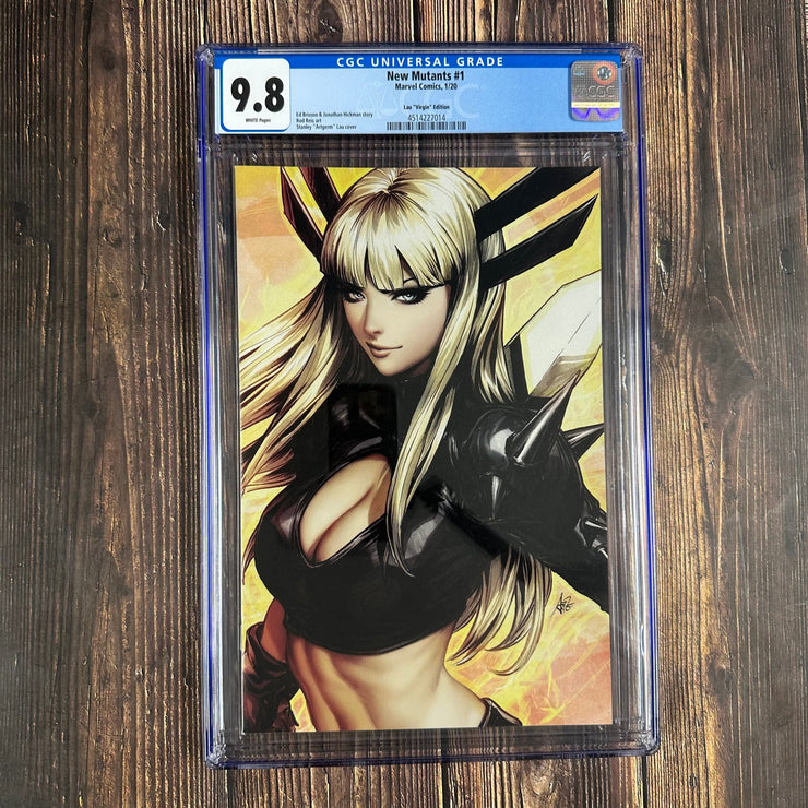 Bry's Comics New Mutants #1 CGC 9.8 1:200 Virgin Variant cover art by Artgerm