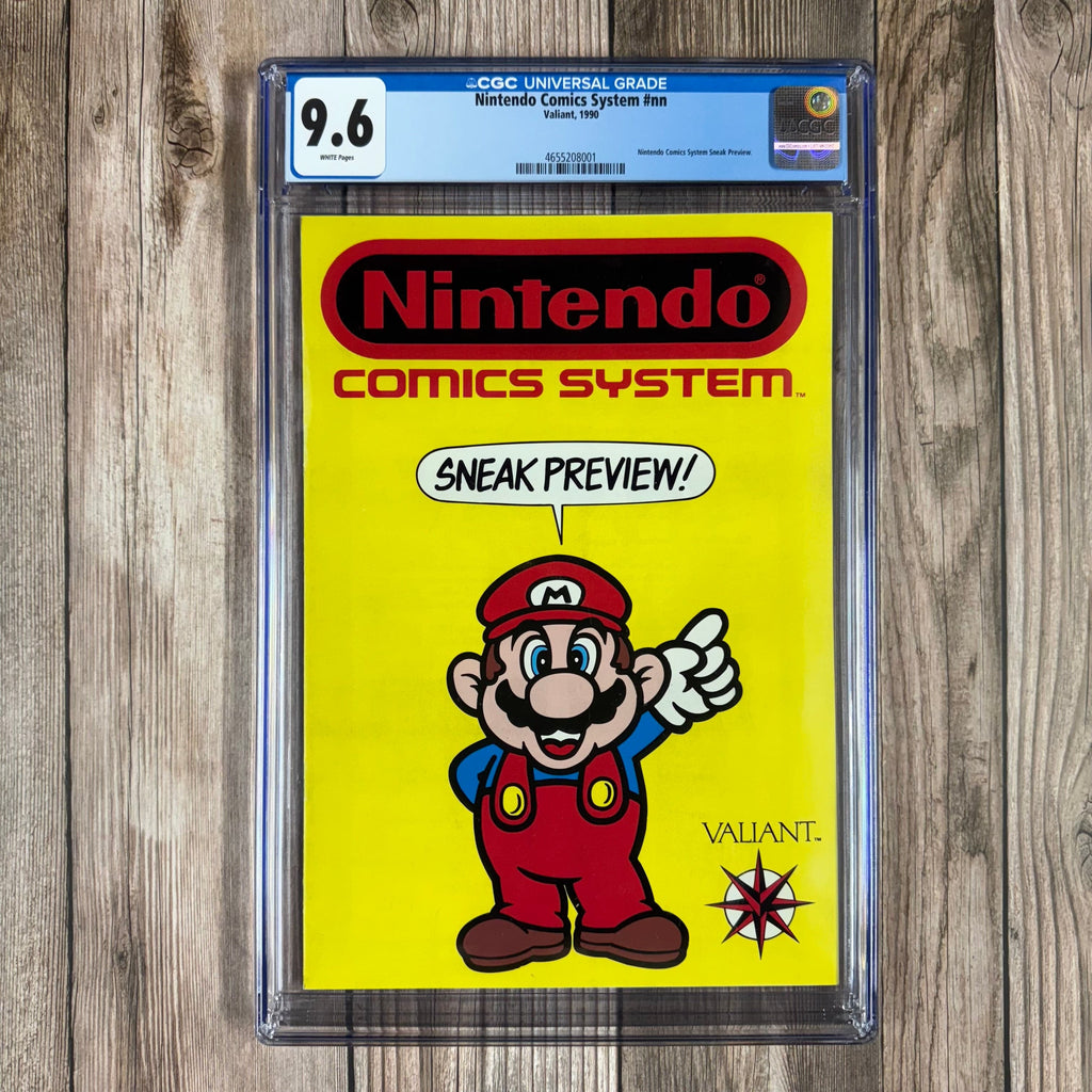 Bry's Comics Nintendo Comics System #NN CGC 9.6 1st appearance of Link from Zelda