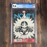 Bry's Comics NOVA #1 CGC 9.6 WP, ComicsPro 2013 retailer exclusive, limited to 400 copies