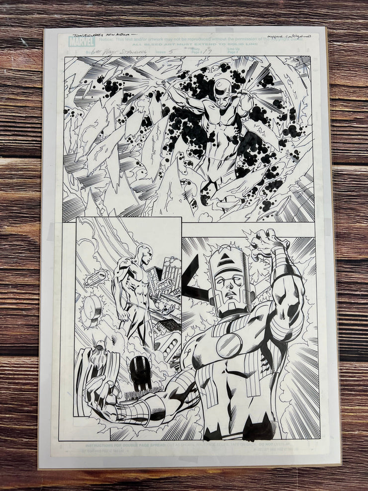 Bry's Comics Original Art of Last Planet Standing #5 PG 19 - Wilbur