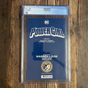 Bry's Comics Power Girl #1 CGC 9.8 Power Girl assumes a new identity as Dr. Paige Stetler Variant