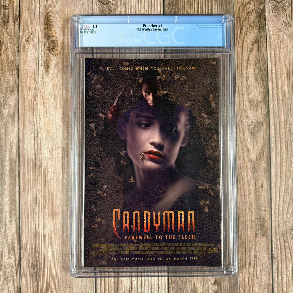 Bry's Comics Preacher #1 CGC 9.8 WP 1st appearance of Jesse Custer, Tulip O'Hare, Cassidy, and the Saint of Killers