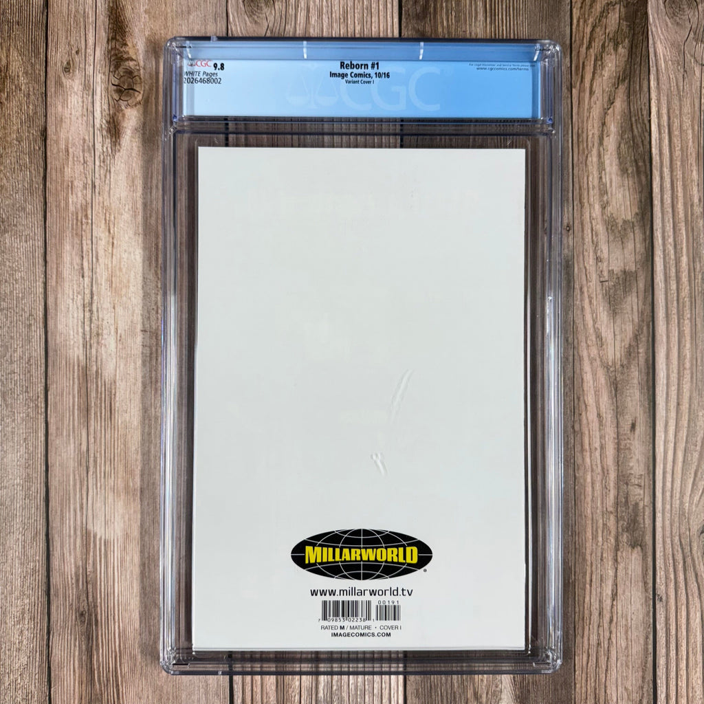 Bry's Comics Reborn #1 CGC 9.8 WP NYCC Convention Exclusive, Sketch Variant Cover I  by Greg Capullo