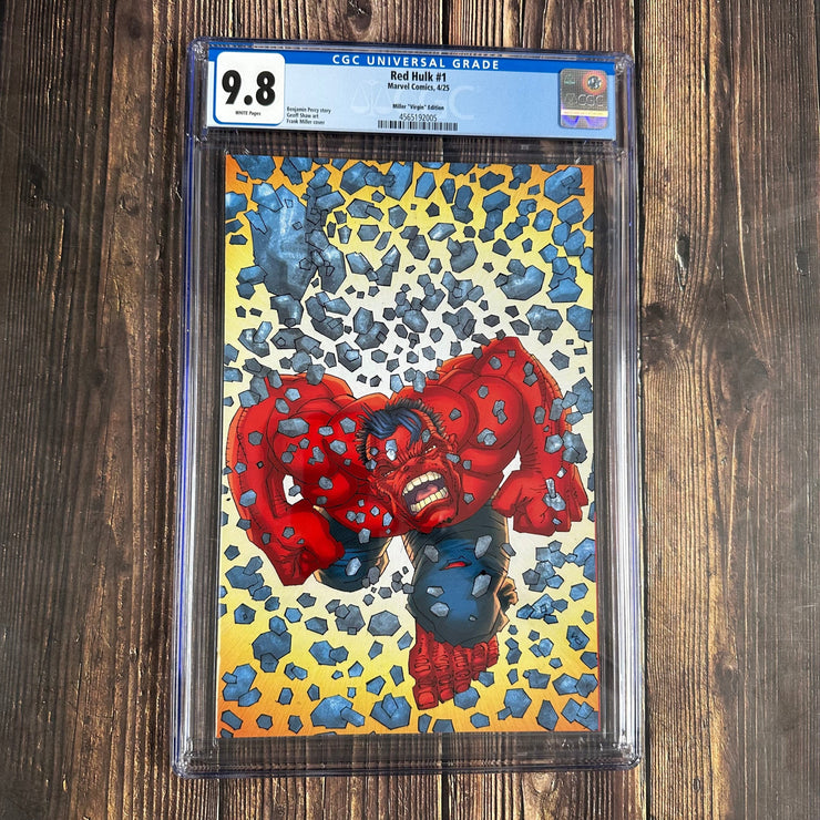 Bry's Comics Red Hulk #1 CGC 9.8 Frank Miller 1:100 Retailer Incentive Variant