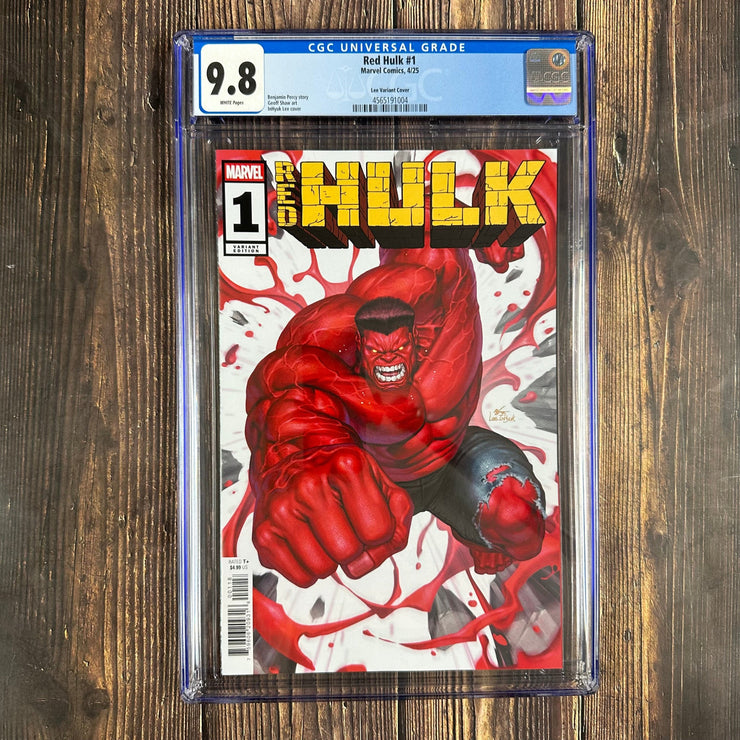 Bry's Comics Red Hulk #1 CGC 9.8 Inhyuk Lee 1:25 Retailer Incentive Variant