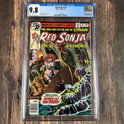 Bry's Comics Red Sonja #14 CGC 9.8 White Pages, Cover by Frank Brunner