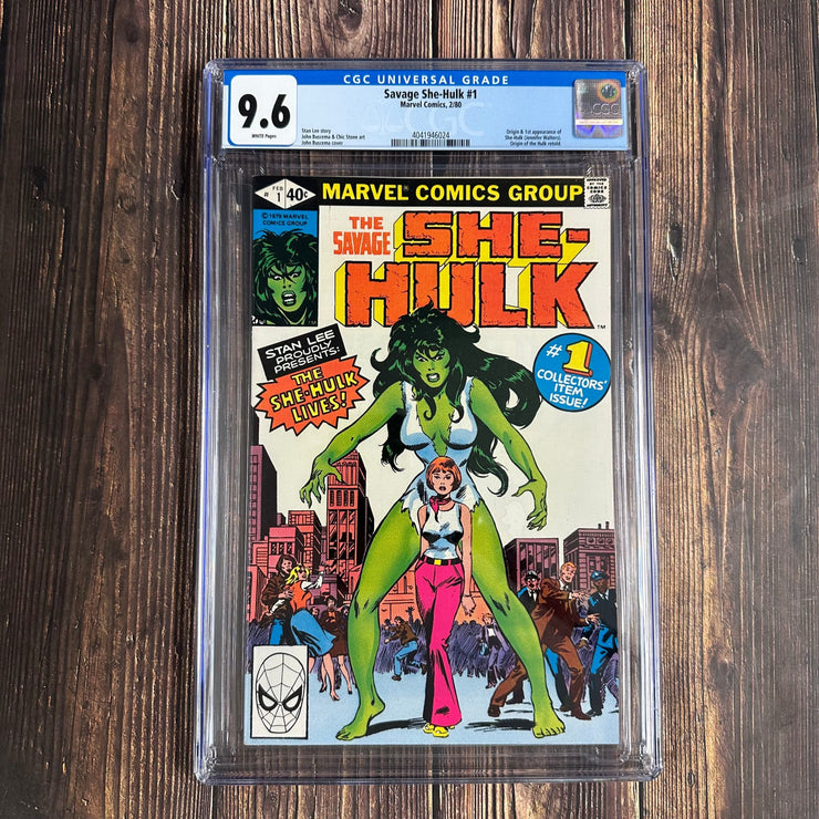 Bry's Comics Savage She-Hulk #1 CGC 9.6 1st appearance and origin of She-Hulk