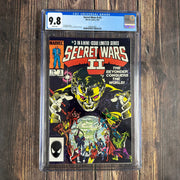 Bry's Comics Secret Wars II #3 CGC 9.8 WP Cover Art by Al Milgrom, 1st full appearance of the Beyonder in ongoing human form