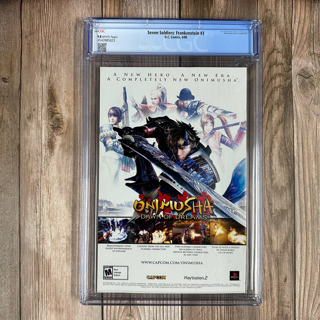 Bry's Comics Seven Soldiers: Frankenstein #3 CGC 9.8 WP 1st appearance of Lady Frankenstein & 1st mention of S.H.A.D.E.