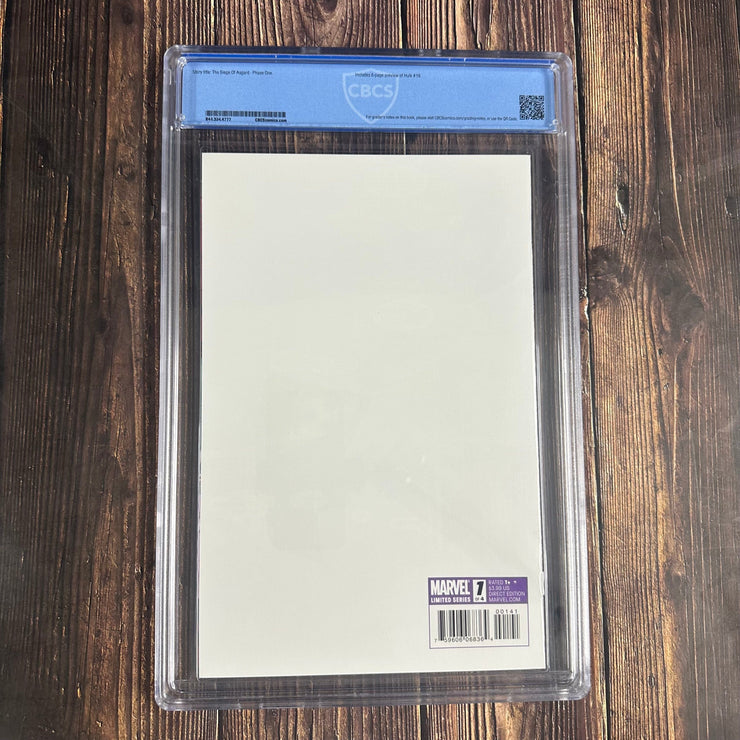 Bry's Comics Siege #1 CBCS 9.8 WP 1:200 Quesada Retailer Incentive "Virgin Cover"