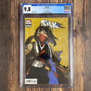 Bry's Comics Silk #5 CGC 9.8 1:25 Variant cover art by Judy Jong