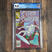 Bry's Comics Silver Surfer #2 CGC 9.8  Cover by Marshall Rogers NEWSSTAND EDITION