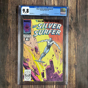 Bry's Comics Silver Surfer Limited Series #2 CGC 9.8 WP Cover Art by Moebius, Part two of a two-part limited series written by Stan Lee