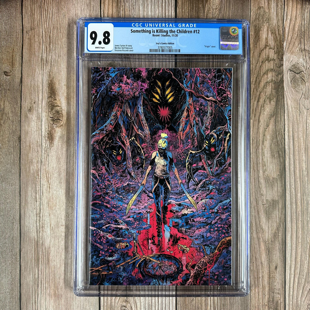 Bry's Comics Something Is Killing the Children #12 CGC 9.8 WP Izzy's Comics Edition Variant Cover by Vincenzo Riccardi
