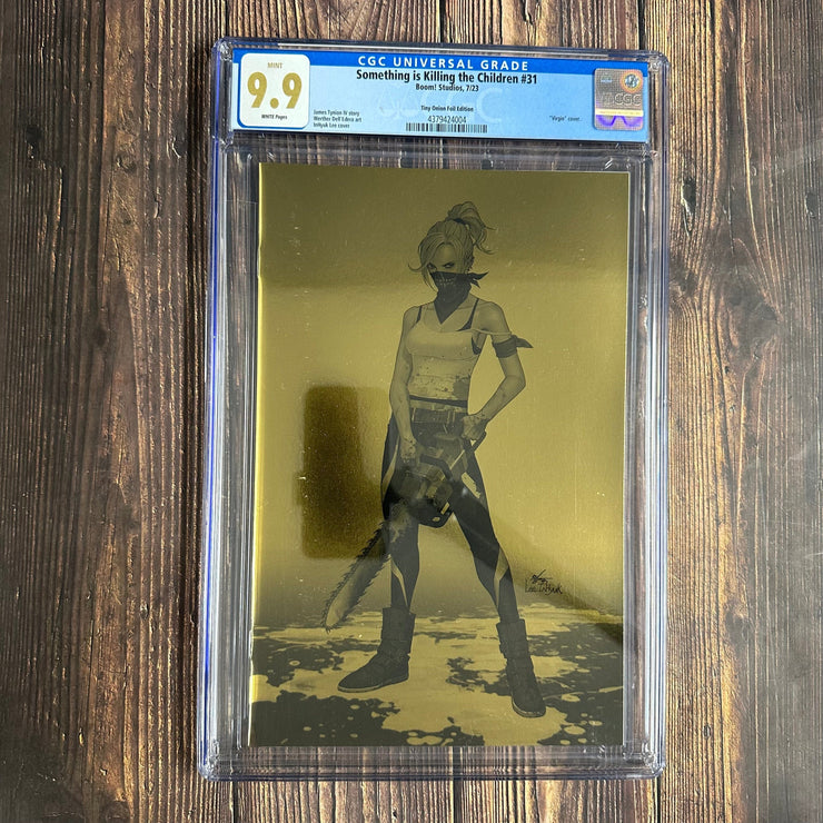 Bry's Comics * Something Is Killing the Children #31 CGC 9.9 WP Tiny Onion Store Exclusive Virgin Foil Edition art by InHyuk Lee