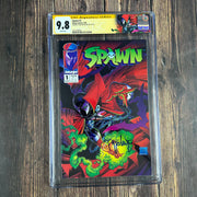 Bry's Comics Spawn #1 CGC 9.8 SS 1st appearance of Spawn Signed Todd McFarlane