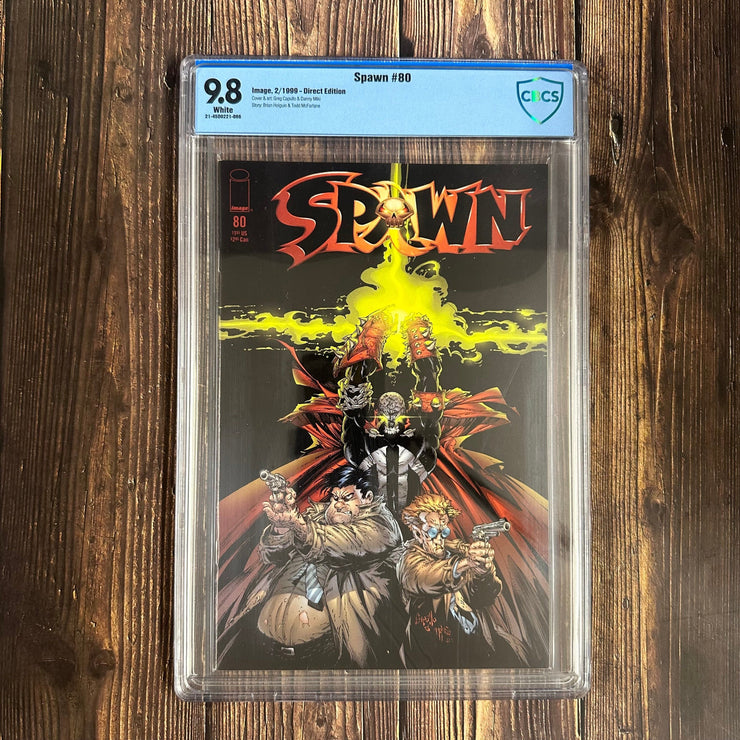 Bry's Comics Spawn #80 CBCS 9.8 WP, Cover and art by Greg Capullo and Danny Miki