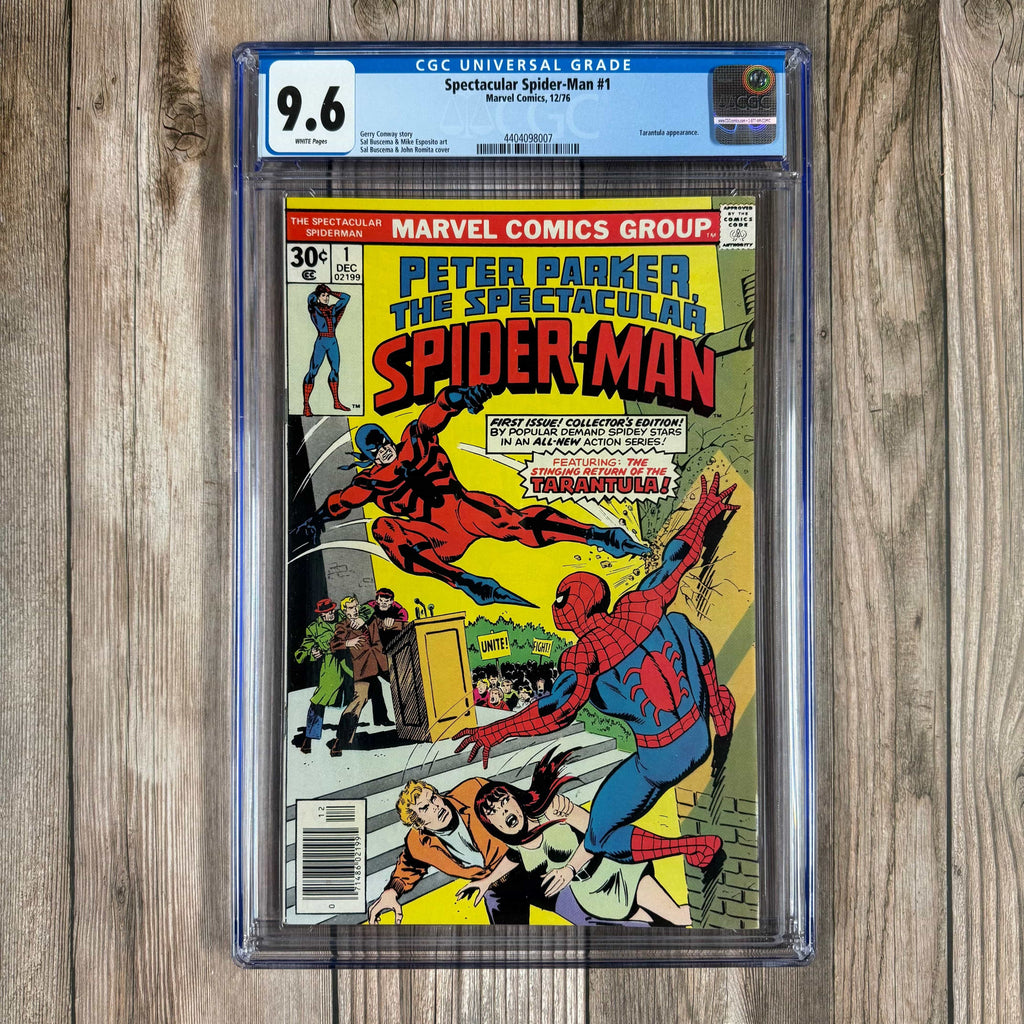 Bry's Comics Spectacular Spider-Man #1 CGC 9.6 WP Second ongoing Spider-Man headlining series