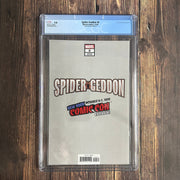 Bry's Comics Spider-Geddon #0 CGC 9.8 WP, 1st appearance of GamerVerse Spider-Man in a comic book story