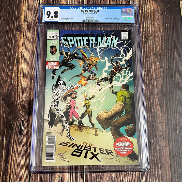 Bry's Comics Spider-Man #234 CGC 9.8 Second printing, 1st app of Iron Spider