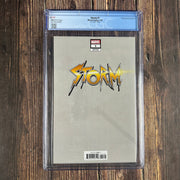 Bry's Comics Storm #1 CGC 9.8 1:100 Virgin Variant cover art by Artgerm 1st appearance of Blowback